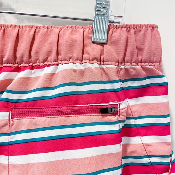 NWT - The North Face Women's Striped Athletic Shorts - Pink, Blue, White - Picture 10 of 10